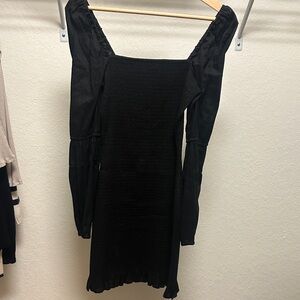 Gianni Bini Black Long Sleeve Dress